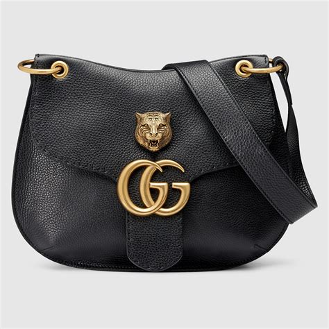 gucci leather comes from|Gucci leather shoulder handbags.